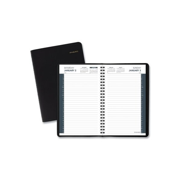 At-A-Glance AT-A-GLANCE Daily Appointment Book with 30-Minute Appointments, 8 x 5, White, 2022 7020705 - main